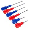 Blackspur - 6pc Carbon Steel Cabinet Handle Screwdriver Set -