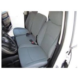 Durafit Seat Covers, D1332-C1, 2013-2019 and 2020 Classic Ram 1500/2500/3500, Front Car Seat Covers, 40/20/40 Split Bench, Opening 20 Section seat Bottom with Opening Console in Black, Endura Fabric