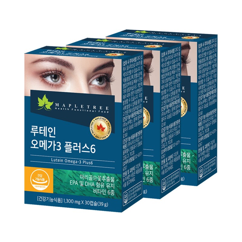Maple Tree Lutein Omega3 Plus 6 30 capsules / 메이플트리
