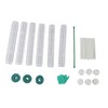 6PCS Plastic Moss Poles for Monstera Small Medium Climbing Plants