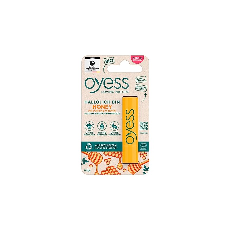 Oyess Lip Balm Honey (4.8g)