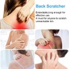 Back Scratcher Telescoping Scratching Tool with Wood Handle Portable Extendable