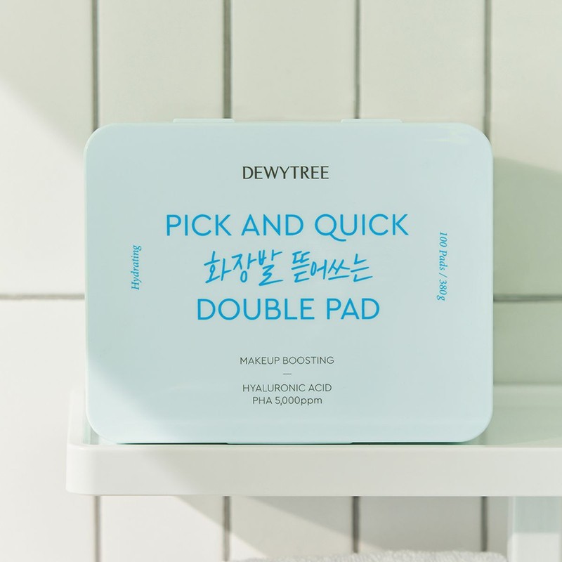 Dewytree Pick & Quick Makeup Remover Double Pads 100 Sheets