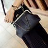Lanpet Women Classical Kiss Lock Clutch with Chain Strap Shoulder