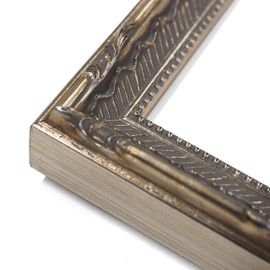 Shikishi Frame G79012 UV Protection Acrylic Specification (Antique Yellow Silver)