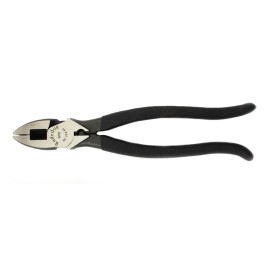 Rudedog USA 9" Lineman Side Cutting Pliers #8009 – Hardened Blades, Tether Hole
