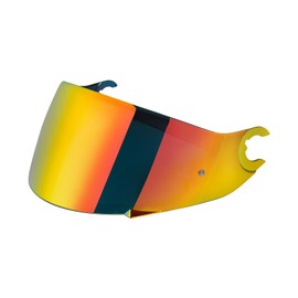 Helmet Visor for Shark D Skwal D-Skwal 2 Spartan, Motorcycle Helmet Visor, Motorcycle Wind Protection Helmet Lens Visor, Integral Helmet Visor UV-Resistant, Motorcycle Helmet Visor Replacement (Chrome