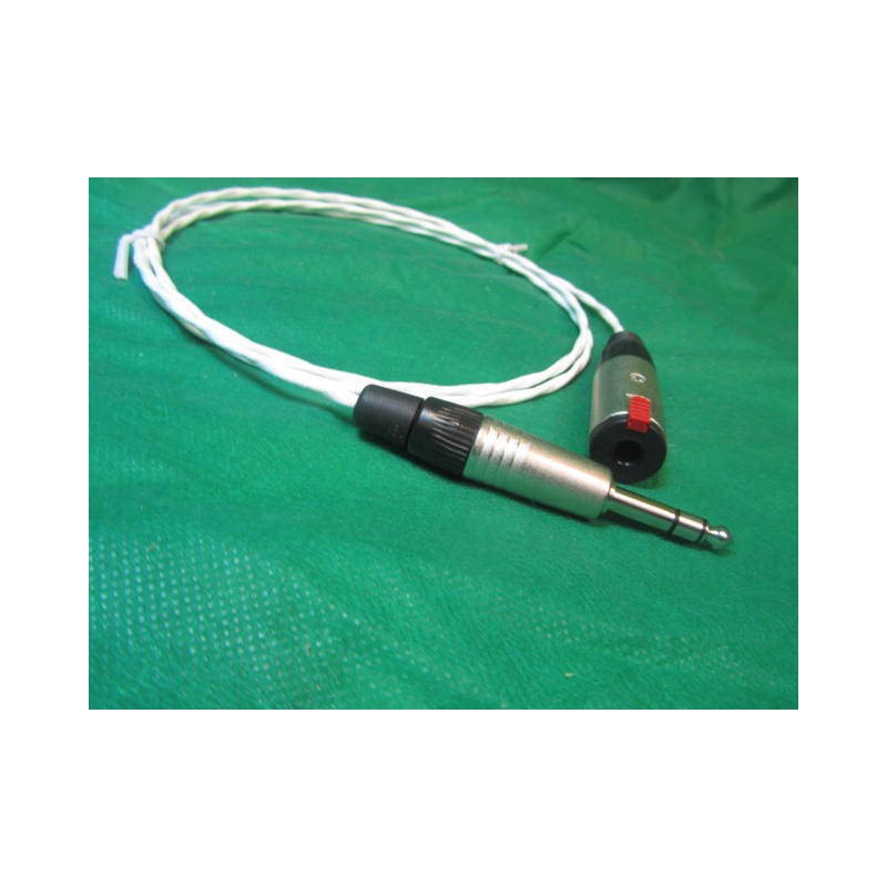 DC Pro Custom cable 4 Ft SILVER PLATED 6.35 MM