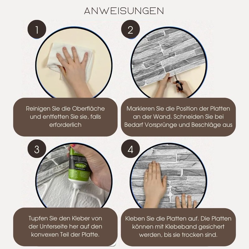 3D PVC Wall Panels, Ceiling Panels, Mosaic Look, 1 Panel