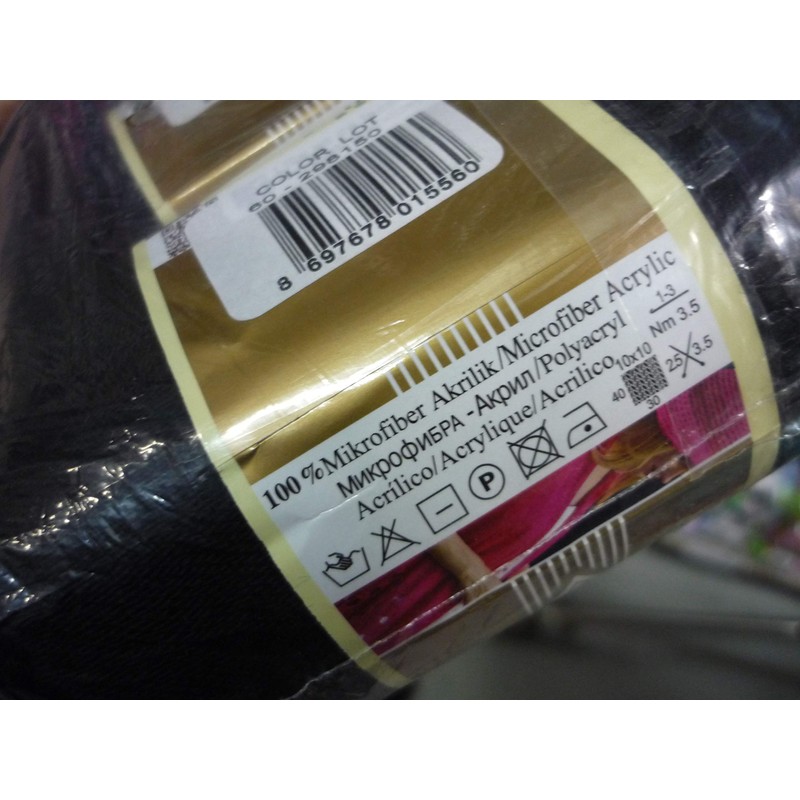 Hand Knitting Yarn 100% Microfiber Acrylic Yarn Alize Diva Silk