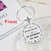 Laluminter Work Anniversary Keychain Gifts for Employee Staff Women Men,