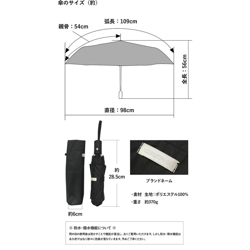 折りたたみ傘 メンズ 日傘 黒 軽量 完全遮光 晴雨兼用 UVカット 100 遮光
