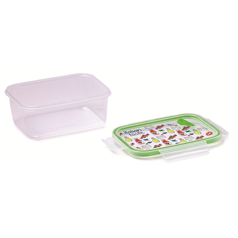 Snips Snipslock Food Keeper Rectangular 1.50 Litre Italian Decor BPA