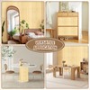 EYAYEN Natural Bamboo Wall Panel for Interior Wall Decor, Pole