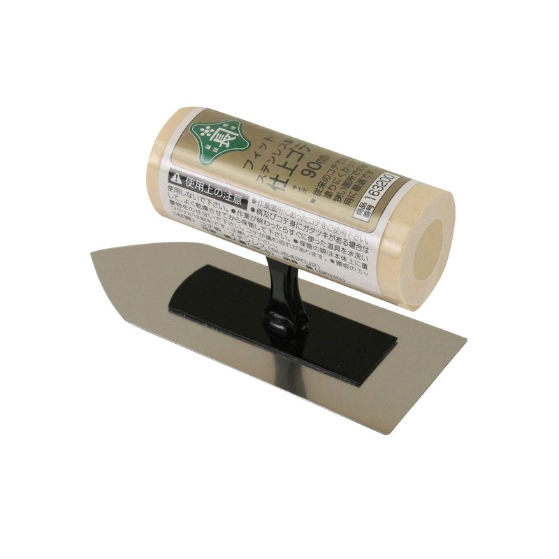 Midorikanechou Stainless Steel Trowel Fit 3.5 inches (90 mm)