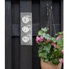 Sunartis 3-4013 THB197 Stainless Steel Weather Station with Barometer, Hygrometer