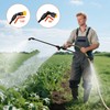 4 Nozzles Poly Spray Boom Wand with 1/4" Brass Fitting,