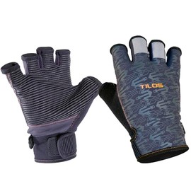 Tilos 1mm Osmos Fingerless Paddling Glove for SUP, Surfing, Kayaking, Canoeing, Windsurfing, Jet-Skiing, Boating, sailboarding, Biking (Black, Medium)