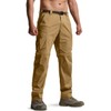 CQR Men's Convertible Cargo Tactical Pants, Water Resistant Outdoor Hiking