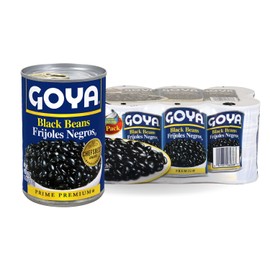 Goya Foods Black Beans, 15.5 Ounce (Pack of 8)