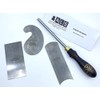 ALS Cabinet Scrapers & Burnisher Set of 4 with Instructions