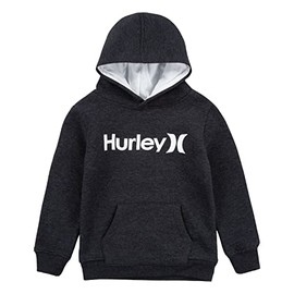 Hurley Boys One And Only Pullover Athletic-hoodies, Black Heather, 4T US