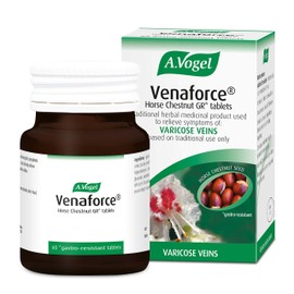 A.Vogel Venaforce Horse Chestnut Tablets | Relieve Symptoms of Varicose Veins, Tired Aching Legs, Leg Cramps & Swollen Ankles | 60 Tablets