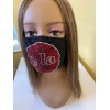 Unbranded Comma La Kamala Harris Bling Face Mask Red and