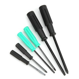 Okuyonic Juego de destornilladores, destornillador plano Destornillador cruzado de alta dureza Kit de Herramientas de Reparación para máquina de coser