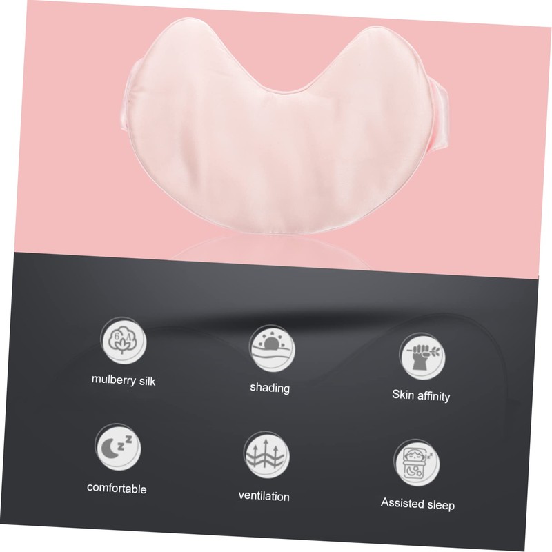 Gatuida Silk Eye Mask Soft Eye Cover for Sleep Travel