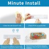 Natheeph Bath Toy Storage Holder, 2 Pack Large Capacity Bath