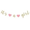 It's A Girl Banner para Baby Shower Girl First Birthday