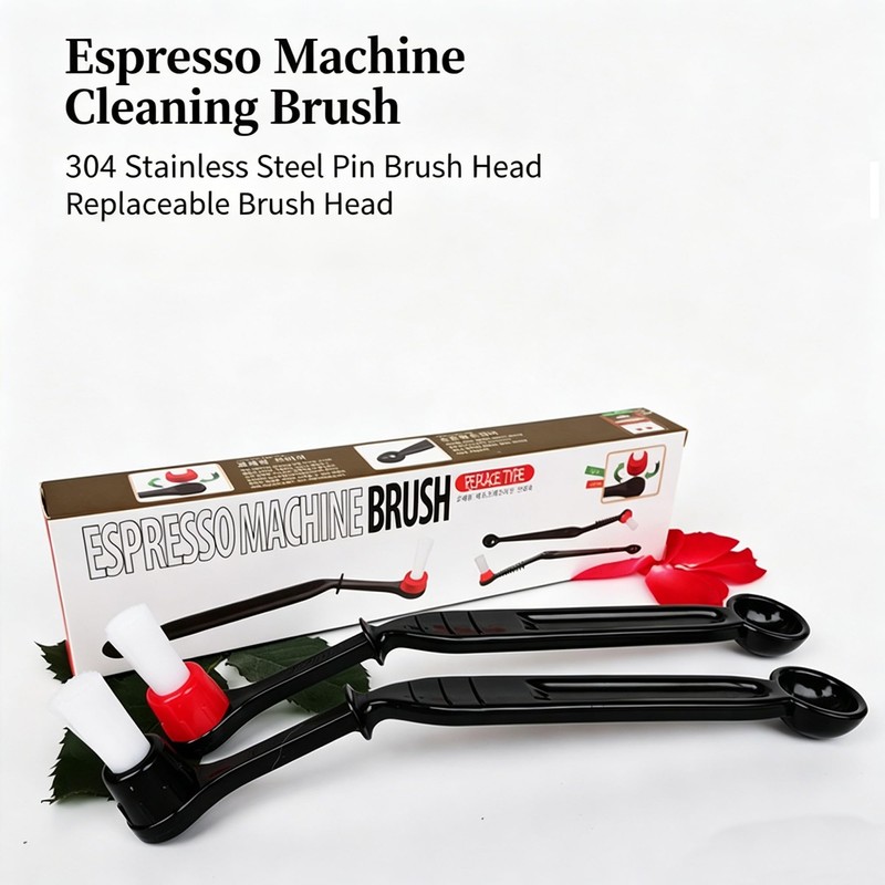 Espresso Machine Cleaning Brush Set, 2 Pack Coffee Grinder Cleaning