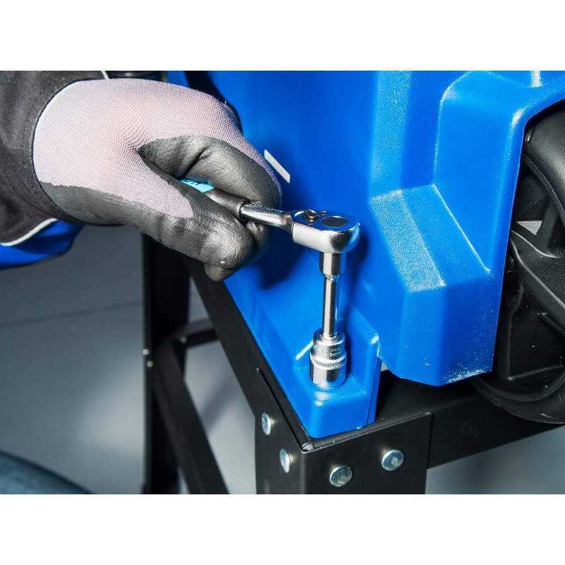 HAZET 863P Ratchet Handle, Standard Oval Head, Drive: 0.25 inches