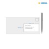 HERMA 4349 Universal Etiketten ablösbar, 25 Blatt, 96 x 50,8