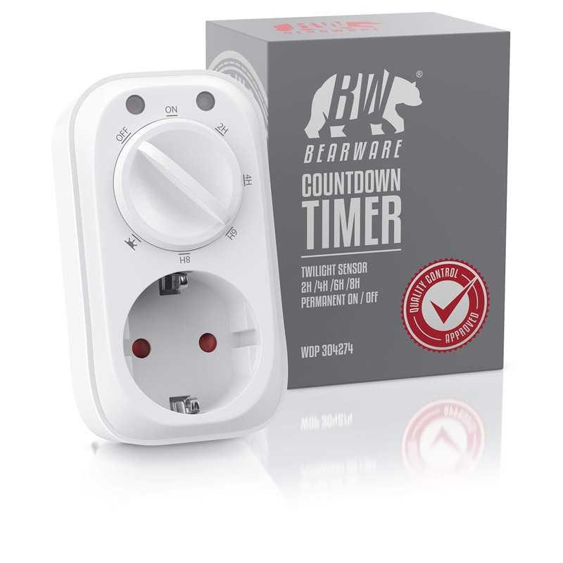 CSL Digital Countdown Timer with Twilight Switch