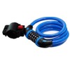 PeachCraft 5 Digit Cable Lock Dial Lock Bicycle Bike Key