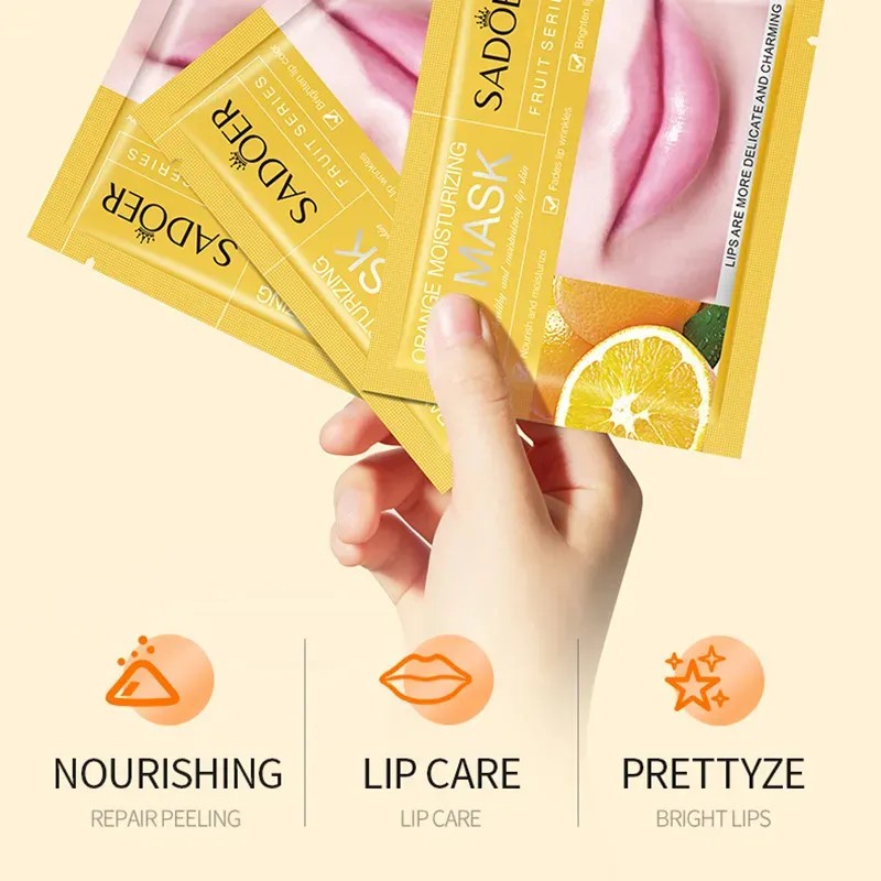 Mascarilla Hidratante Labios Frutas Purificante