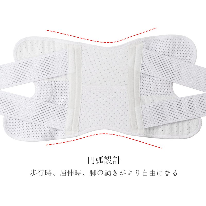 膝サポーター 【柔道整復師推奨】 スプリング内蔵 穴あき設計 膝の皿 半月板 安定する TECHNO-RINE素材 薄手 通気