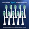 Toothbrush Replacement Whitening Heads Compatible with TAO Clean Sonic Electric