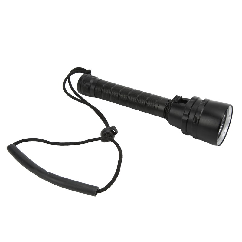 S5 Diving Flashlight with Anti Skid Rope Hard Anodized Treatment