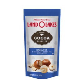 Land O Lakes Cocoa Classics, Hazelnut & Chocolate Hot Cocoa Mix, 1.25-Ounce Packets (Pack of 36)