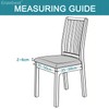Granbest Jacquard Dining Chair Seat Covers Set of 4, High