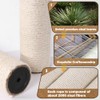 OSPNIEEK 4 Pack 15.7" M8 Cat Scratching Post Replacement, Natural