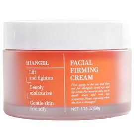 Crema reafirmante y elevadora para rostro y cuello, sin fragancia, crema hidratante para cara, cuello y mandíbula, péptido colágeno hidratante día y n