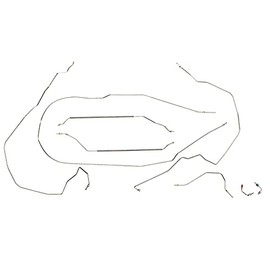 Full Car Brake Line Kit - Fits 55-57 Chevy Car - Stainless - The Stop Shop