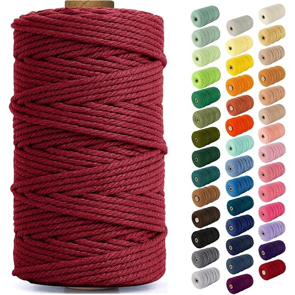 Nook Theory Cotton 4mm Macrame Cord 109 Yards - 3mm