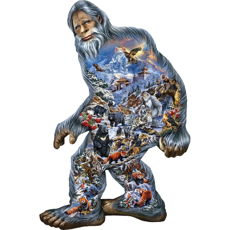 SUNSOUT INC - Yeti - 850 pc Special Shape Jigsaw
