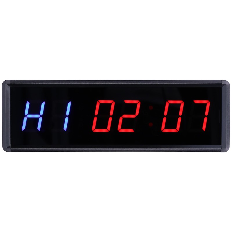 Interval Timer 1.5in LED Digital Display Count Down/Up Clock with