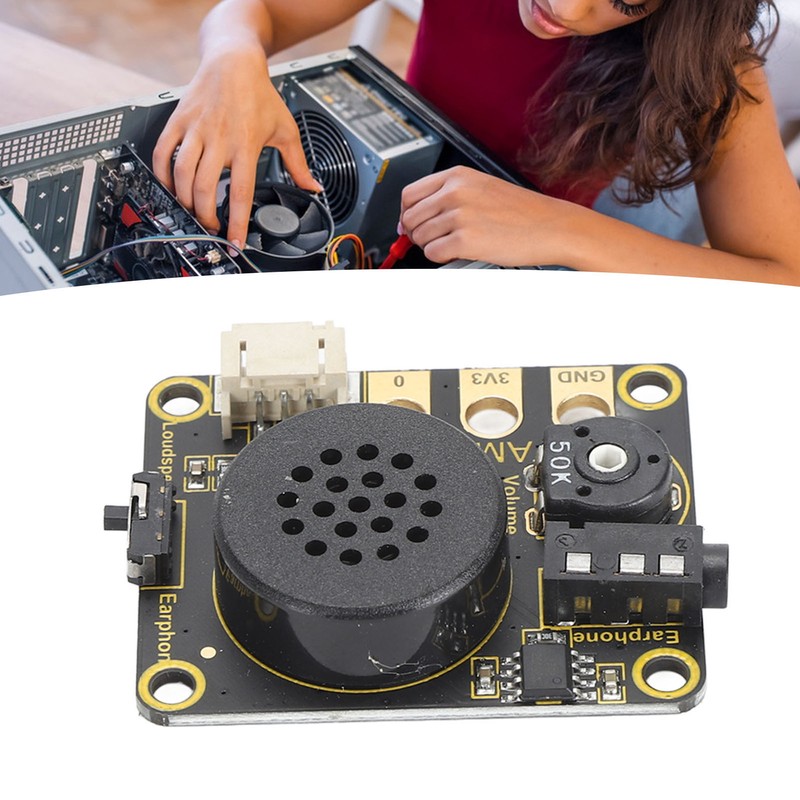 Micro:bit Speaker Expansion Board NS8002 Bridge Audio Amplifier Stable Power